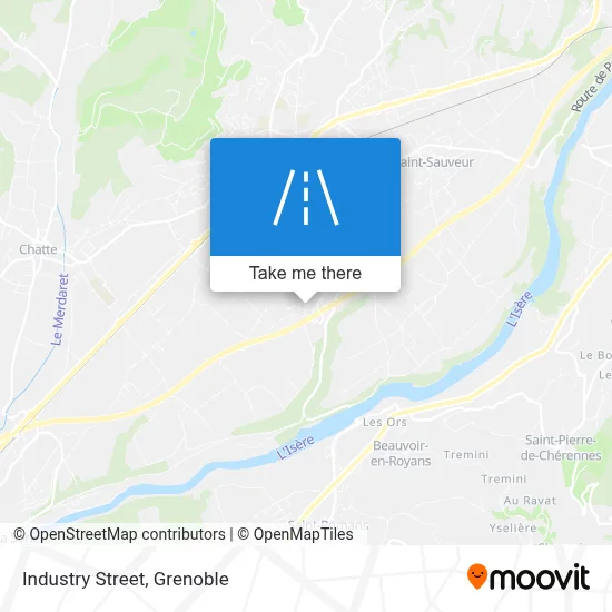 Rue De L'Industrie map