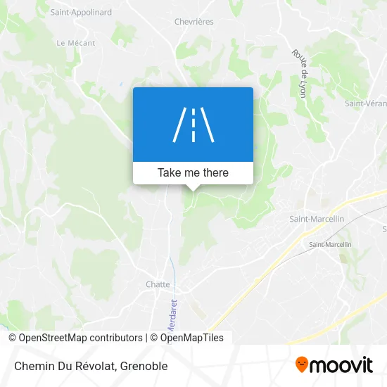 Chemin Du Révolat map