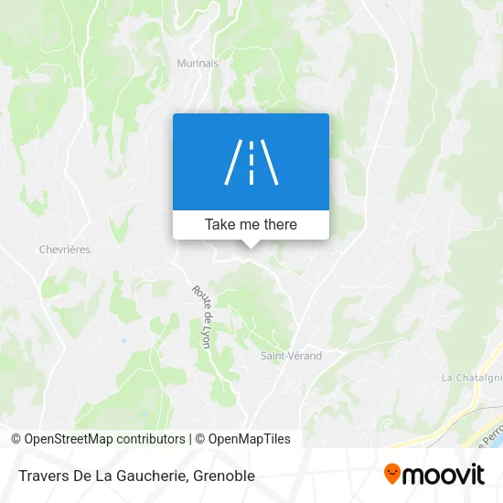 Travers De La Gaucherie map