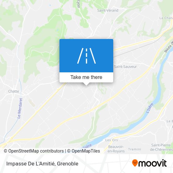 Impasse De L'Amitié map