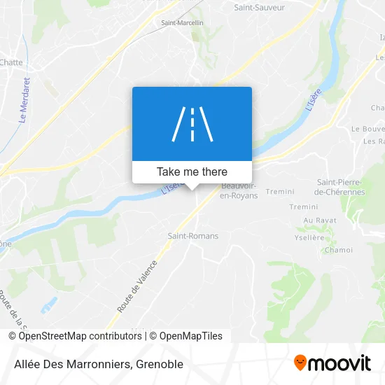 Allée Des Marronniers map