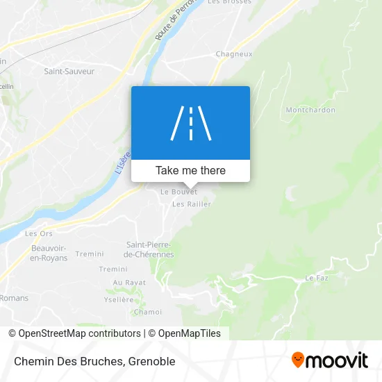 Chemin Des Bruches map