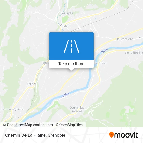 Chemin De La Plaine map