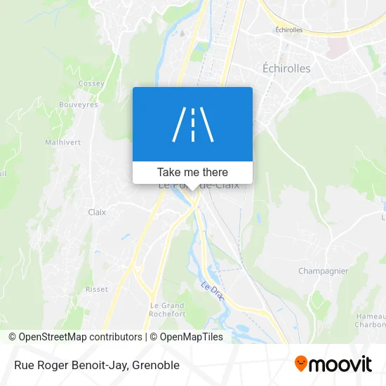 Rue Roger Benoit-Jay map