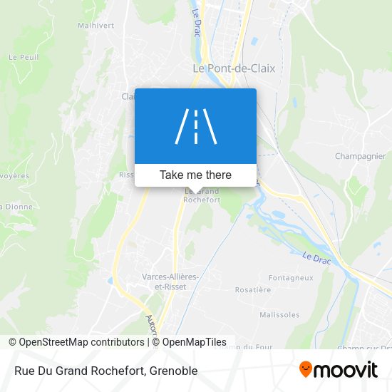 Rue Du Grand Rochefort map