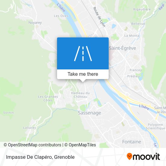 Impasse De Clapéro map