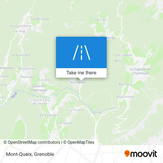 Mont-Quaix map