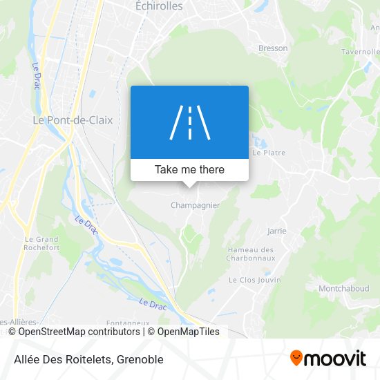 Allée Des Roitelets map