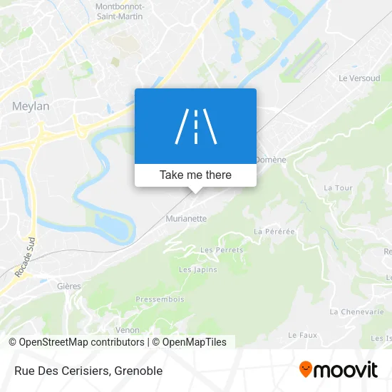 Rue Des Cerisiers map