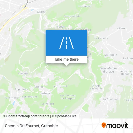 Chemin Du Fournet map