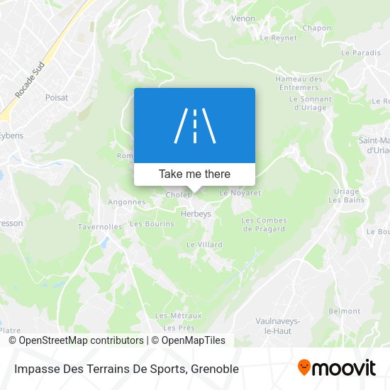 Impasse Des Terrains De Sports map