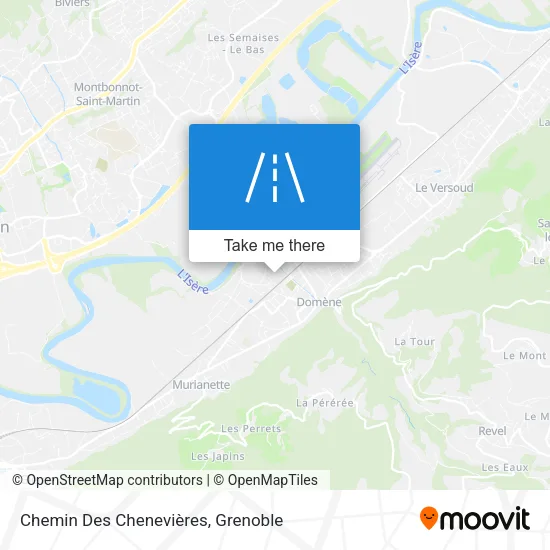 Chemin Des Chenevières map