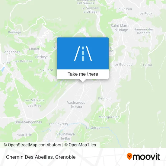 Chemin Des Abeilles map