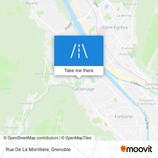 Rue De La Morillière map