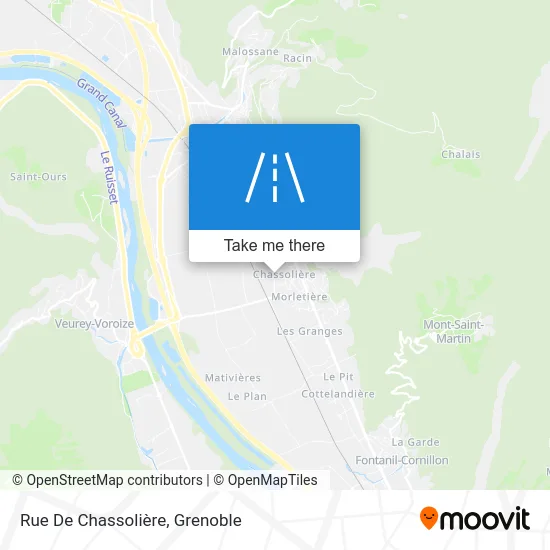 Rue De Chassolière map