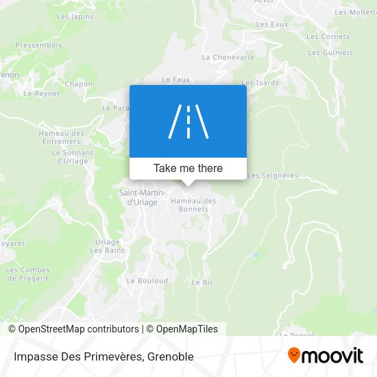 Impasse Des Primevères map