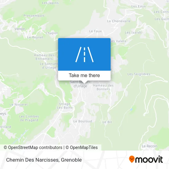 Chemin Des Narcisses map