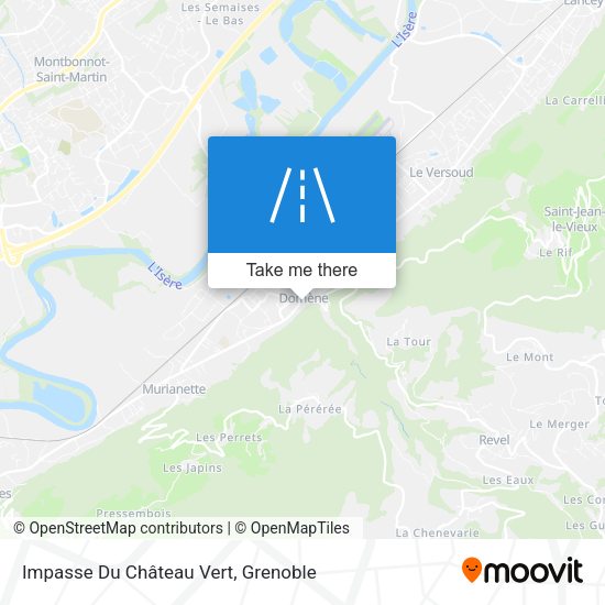 Impasse Du Château Vert map