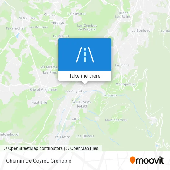 Chemin De Coyret map