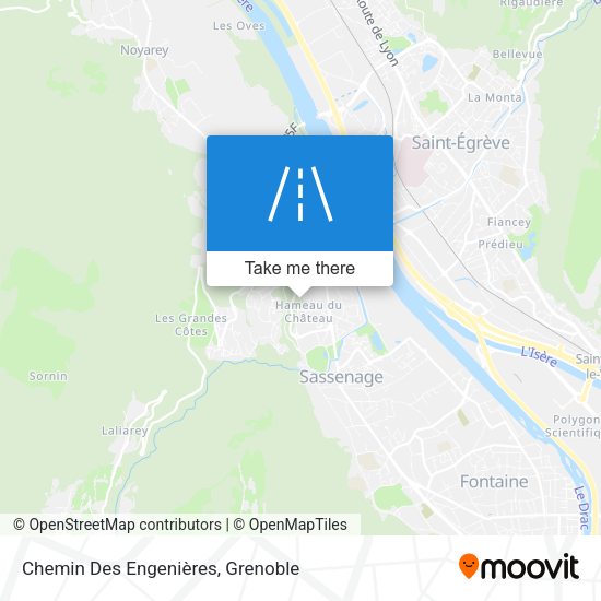 Chemin Des Engenières map