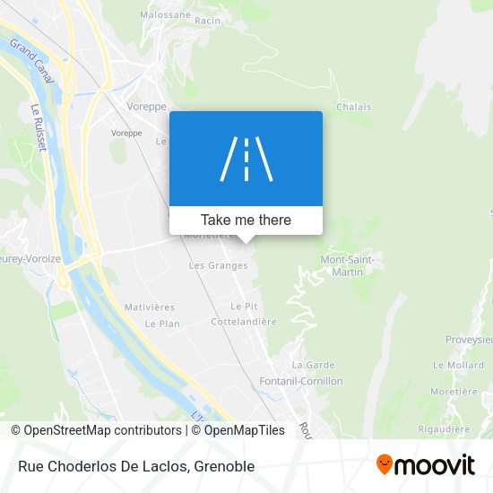 Rue Choderlos De Laclos map