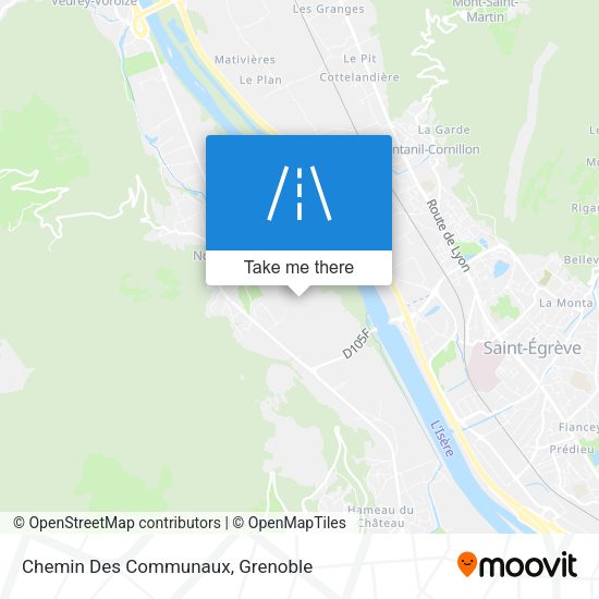 Chemin Des Communaux map