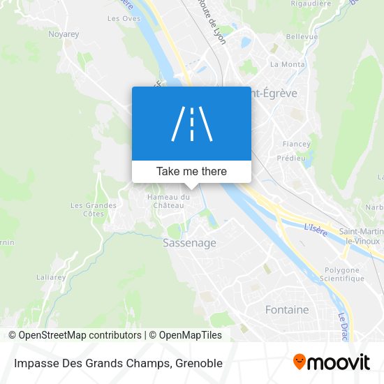 Impasse Des Grands Champs map
