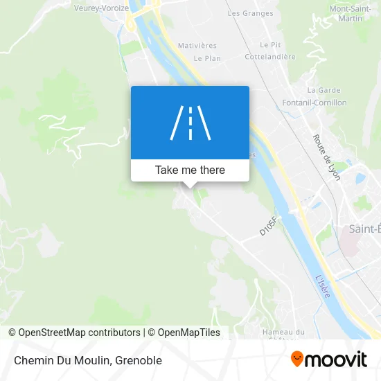 Chemin Du Moulin map