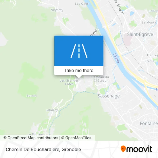 Chemin De Bouchardière map