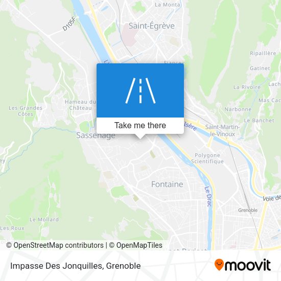 Impasse Des Jonquilles map