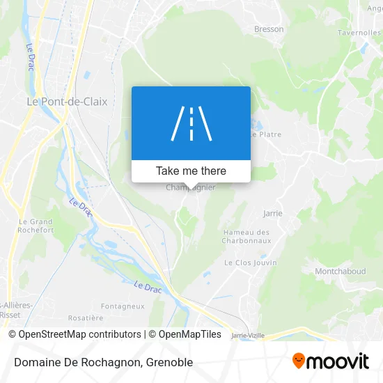 Domaine De Rochagnon map