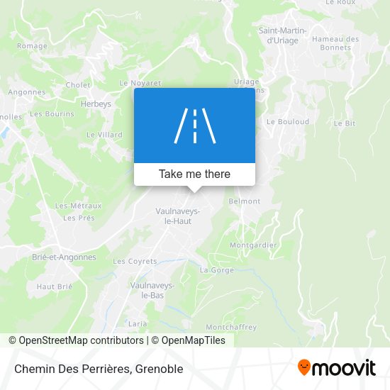 Chemin Des Perrières map