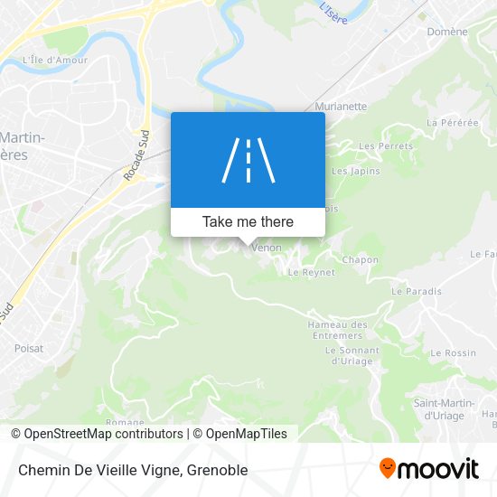 Chemin De Vieille Vigne map