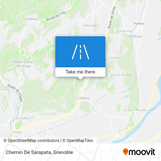 Chemin De Sarapata map