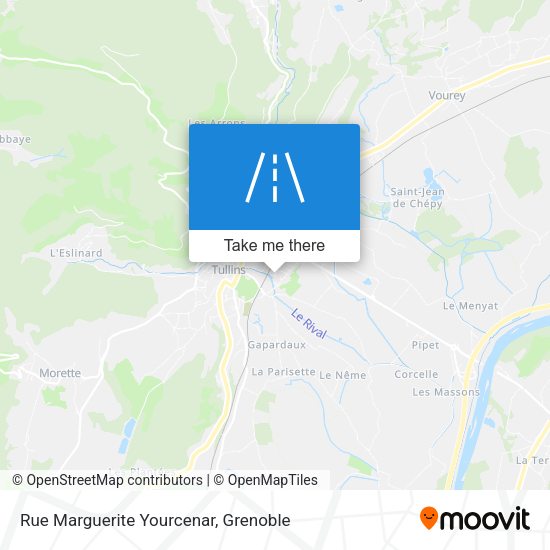 Rue Marguerite Yourcenar map