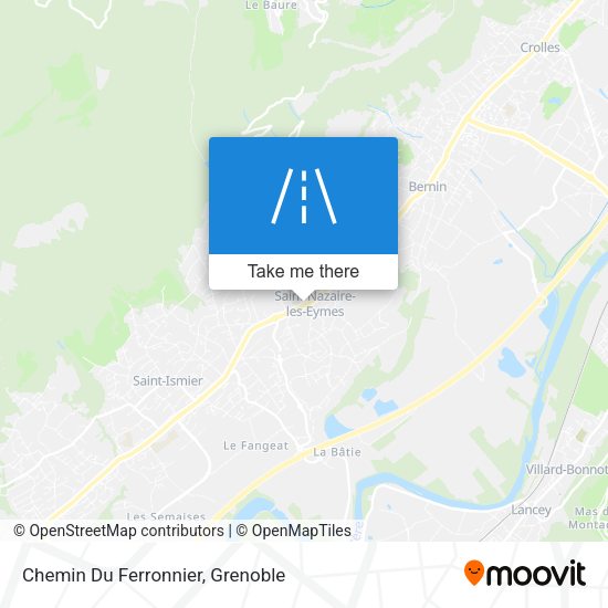 Chemin Du Ferronnier map