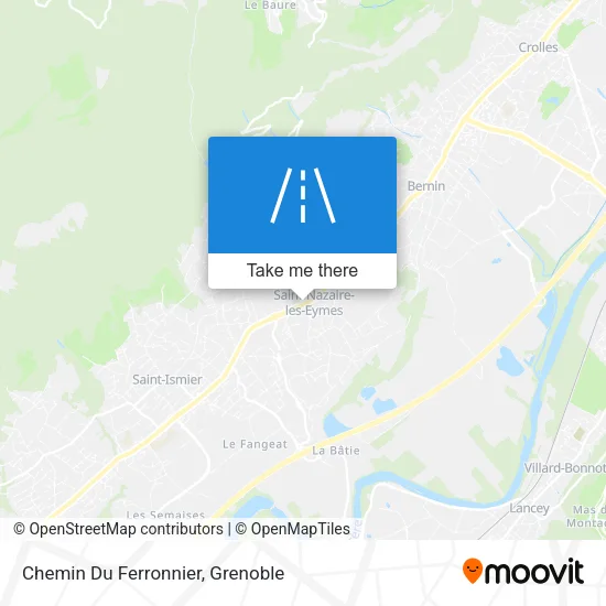 Chemin Du Ferronnier map