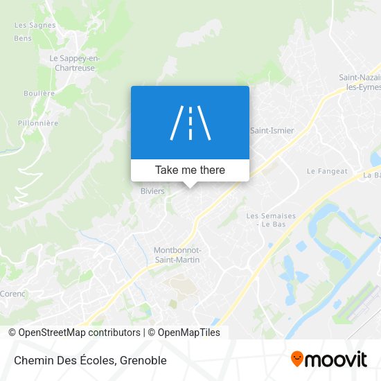 Chemin Des Écoles map