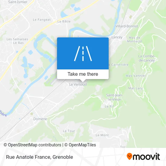 Rue Anatole France map