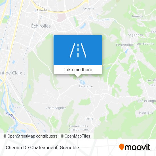 Chemin De Châteauneuf map