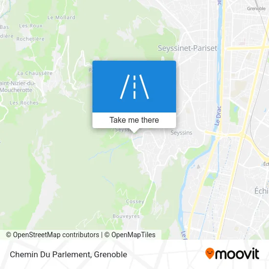 Chemin Du Parlement map