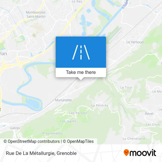 Rue De La Métallurgie map