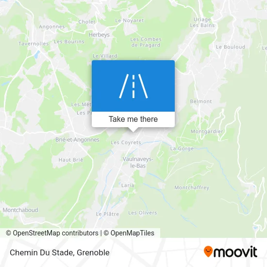 Chemin Du Stade map