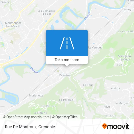 Rue De Montroux map