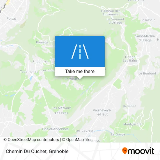 Chemin Du Cuchet map