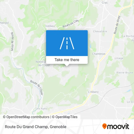 Route Du Grand Champ map