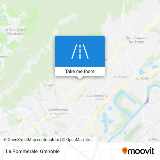 La Pommeraie map