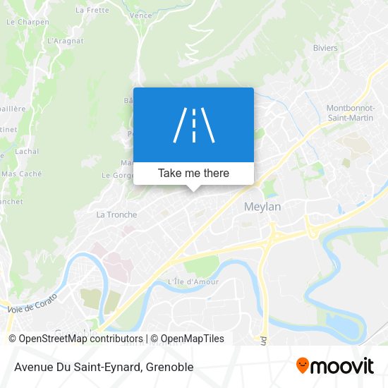 Avenue Du Saint-Eynard map