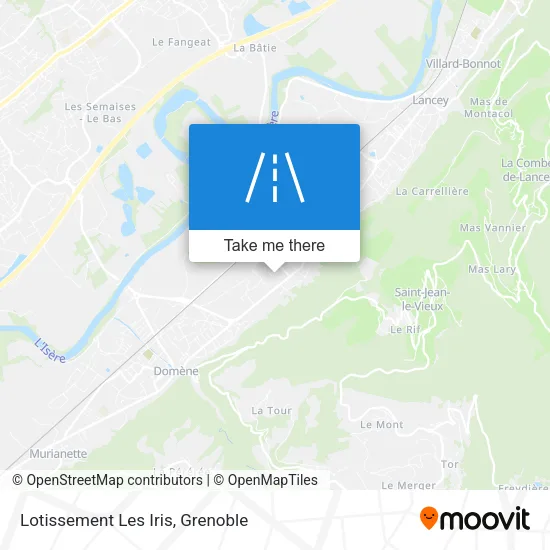 Lotissement Les Iris map