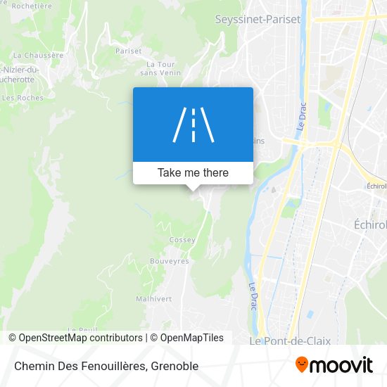 Chemin Des Fenouillères map